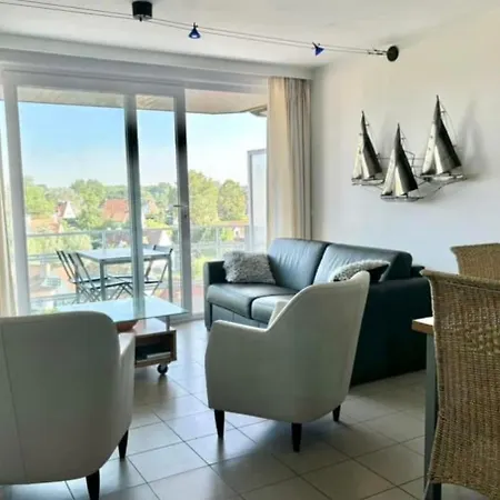 Apartamento La Mouette C2 150m De La Plage, Terrasse Ensoleillee, Parking Prive Gratuit Nieuwpoort
