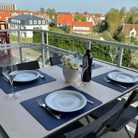 La Mouette C2 150m De La Plage, Terrasse Ensoleillée, Parking Privé Gratuit * Nieuwpoort